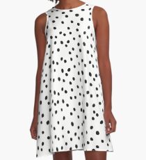 dalmatian spots A-Line Dress