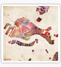 Venice map Sticker