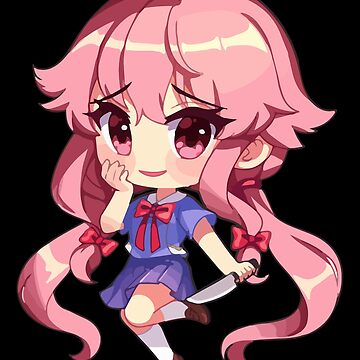 Yuno Gasai, future Diary, filler, kawaii, model Sheet, Chibi