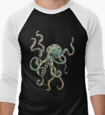 Tintenfisch Baseballshirt mit 3/4-Arm