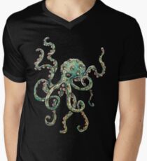 Octopus Men's V-Neck T-Shirt