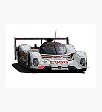 Le Mans Peugeot 905 Photographic Print