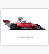 Ferrari 312 Nikki Lauda Sticker