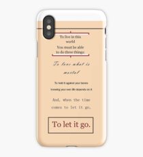 In Blackwater Woods iPhone Case