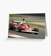 Ferarri 312T Monza 2009 Greeting Card