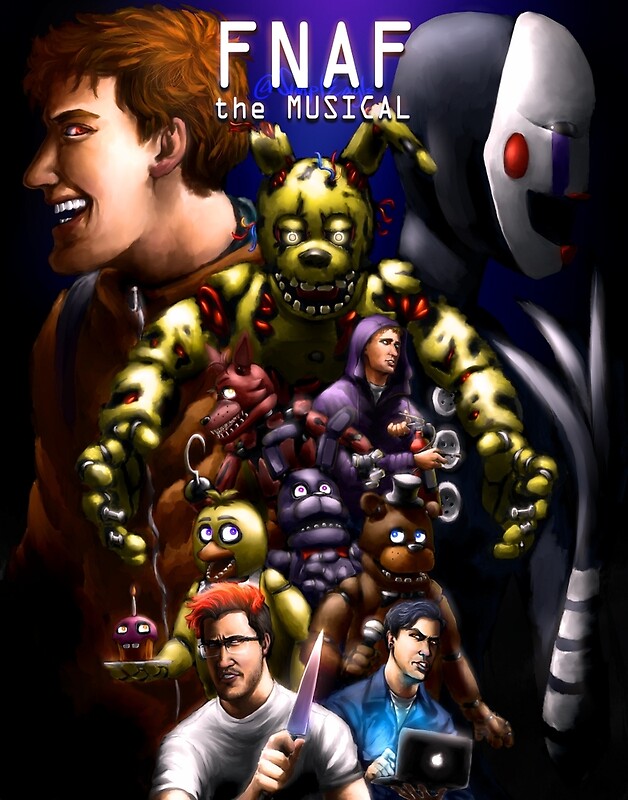 fnaf posters redbubble