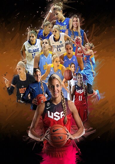 H ELENA DELLE DONNE WNBA Photo Quality Poster Choose a Size