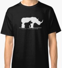 Save The Rhino Classic T-Shirt