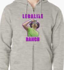 Legalize Ranch Version 1 Hoodie mit Reißverschluss
