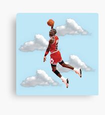 Jordan Polygon Art Canvas Print