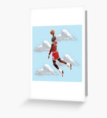 Tarjeta de felicitación Arte de Jordan Polygon