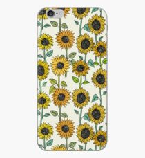 Gemalte Sonnenblumen iPhone-Hülle & Cover