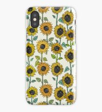 Painted Sunflowers iPhone Case