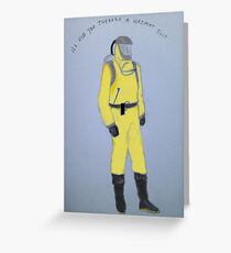 Hazmat Greeting Card