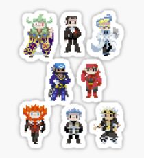 Pixel Team Bosses Sticker