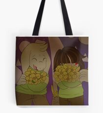 Chara and Asriel Tote Bag