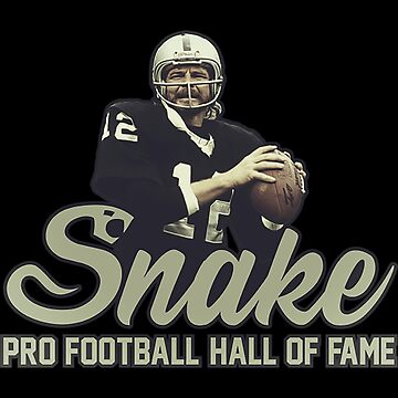 Raiders T-ShirtSnake_ Ken Stabler HOF Sticker for Sale by LarSallen