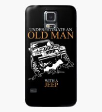 Never Underestimate An Old Man Jeep T-shirts Case/Skin for Samsung Galaxy