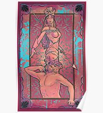 Geburt von Athene Poster