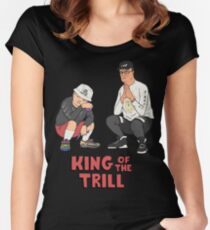 King of the Trill Women's Fitted Scoop T-Shirt