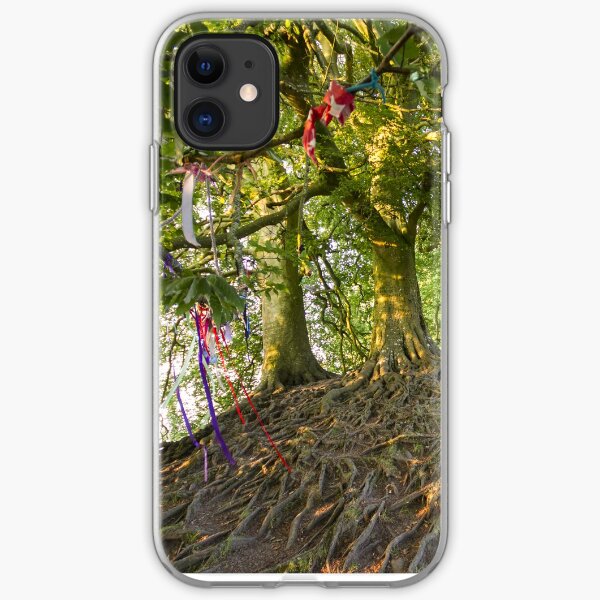 Avebury Tree roots iPhone Soft Case