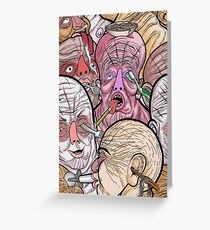 UTENSIL FREAKS Greeting Card