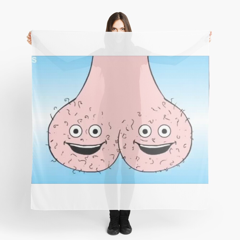 "ball sack" Scarf by nuttface Redbubble.