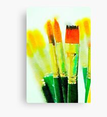 BRUSH Canvas Print