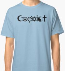 Camiseta clásica Coexistir