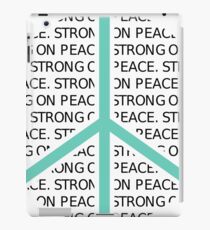 SOP Peace Sign (Black Text) iPad Case/Skin