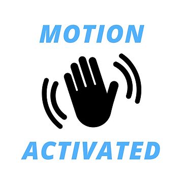 Motion Activated Prank Sticker Sticker for Sale by dvkr