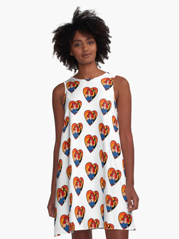 "Miami vice chic " A-Line Dress by AndrewRyan22 | Redbubble