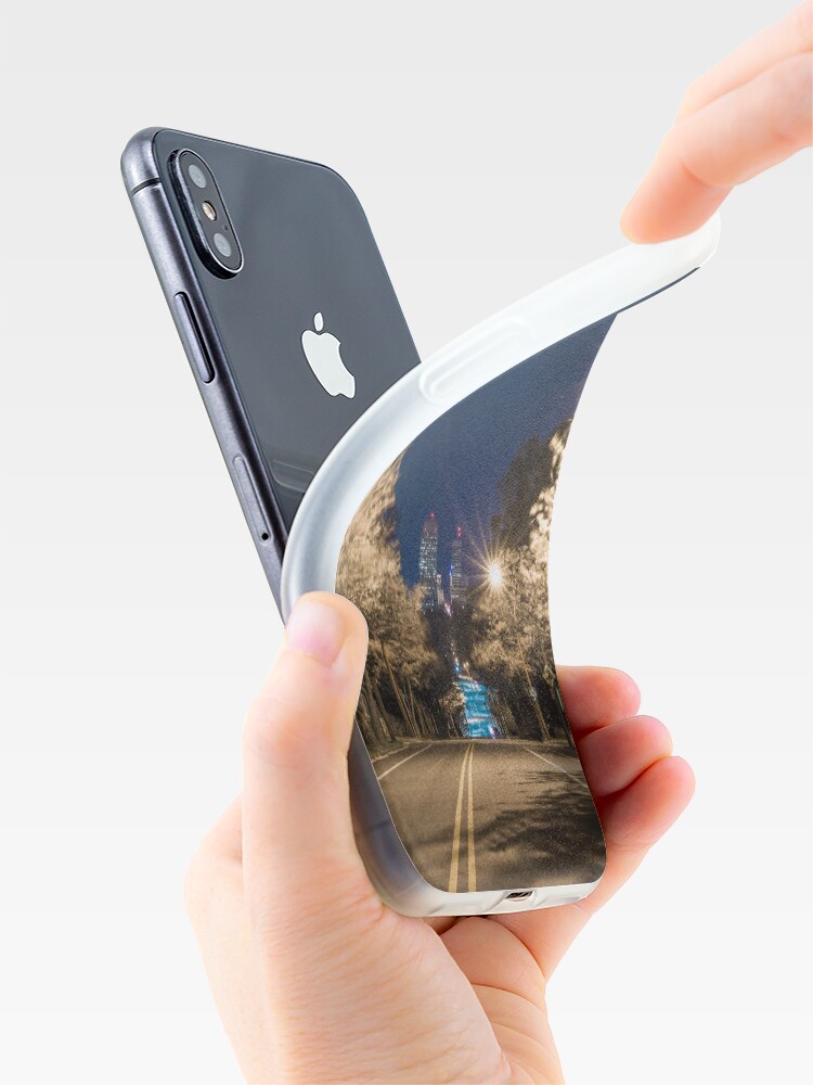 Alternate view of Silent Main Street Winston Salem iPhone Case & Cover