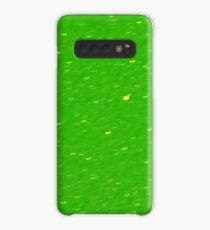 Lime Green Glitter Case/Skin for Samsung Galaxy