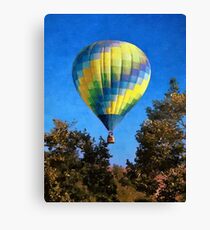 Hot Air Balloons Rising Above Canvas Print
