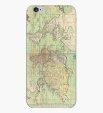 Vintage Map of The World (1778) iPhone Case