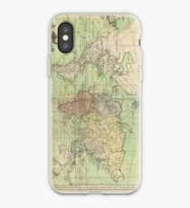 Vintage Karte der Welt (1778) iPhone-Hülle & Cover