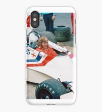 James Hunt with Hesketh iPhone Case/Skin