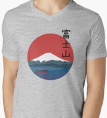 Fujiyama Men's V-Neck T-Shirt