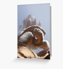 Turtle Temple Greeting Card