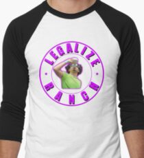 Legalize Ranch Version 2 Men's Baseball ¾ T-Shirt