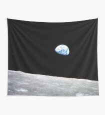 Earthrise Beautiful Astronomy Image Wall Tapestry