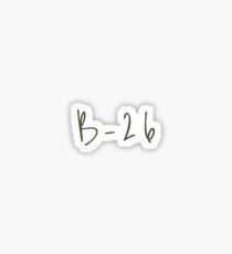 b-26 Sticker