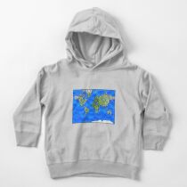 World Map Mandalas Toddler Pullover Hoodie