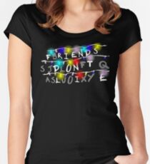 Stranger Things - Friends Don't Lie Women's Fitted Scoop T-Shirt