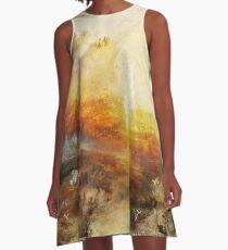 The Slave Ship by JMW Turner A-Line Dress