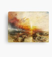The Slave Ship by JMW Turner Canvas Print