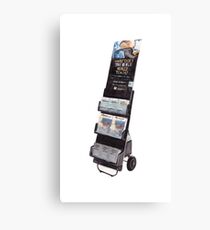 Witnessing Cart Canvas Print