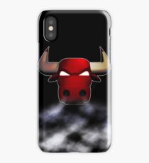Bulls smoke iPhone Case/Skin