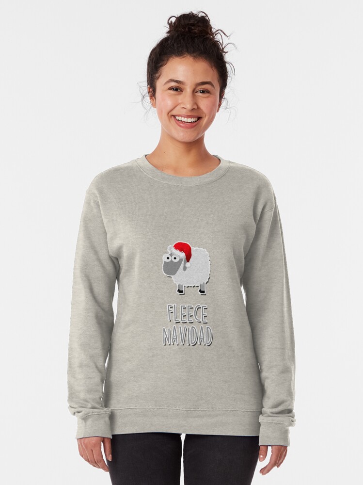 Alternate view of Fleece Navidad Pullover Sweatshirt